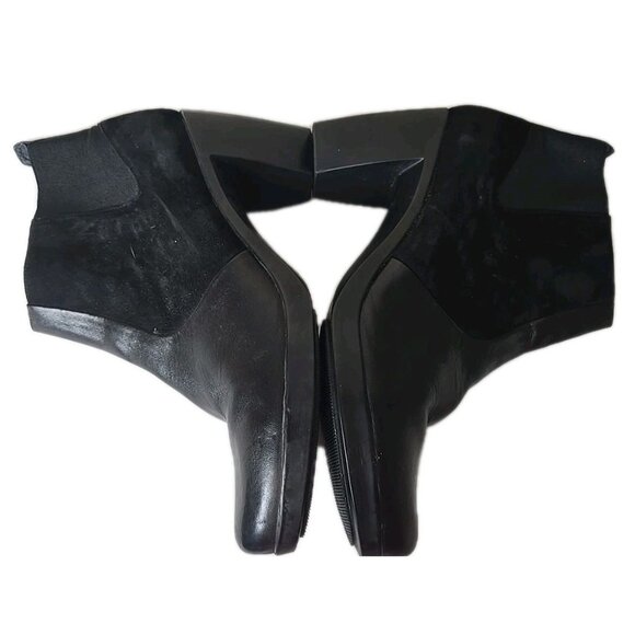 Dansko Black Suede Leather Tiffany Ankle Boots 2706100200 Women's Size US 11 - Picture 5 of 8